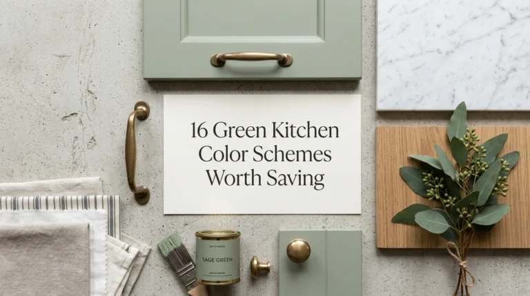 16 Green Kitchen Color Schemes Worth Saving Right Now