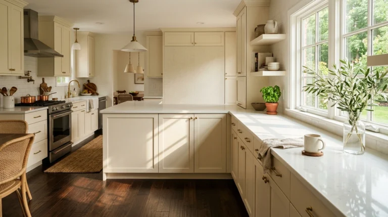 12 Kitchen Color Schemes With Dark Floor That Make Your Space Feel Cozy and High-End