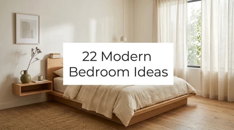 22 Modern Bedroom Interior Ideas That Make Your Space Look Instant-Worthy