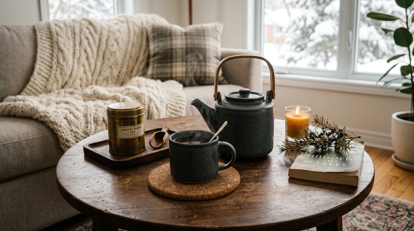 The Cozy Tea Station Setup