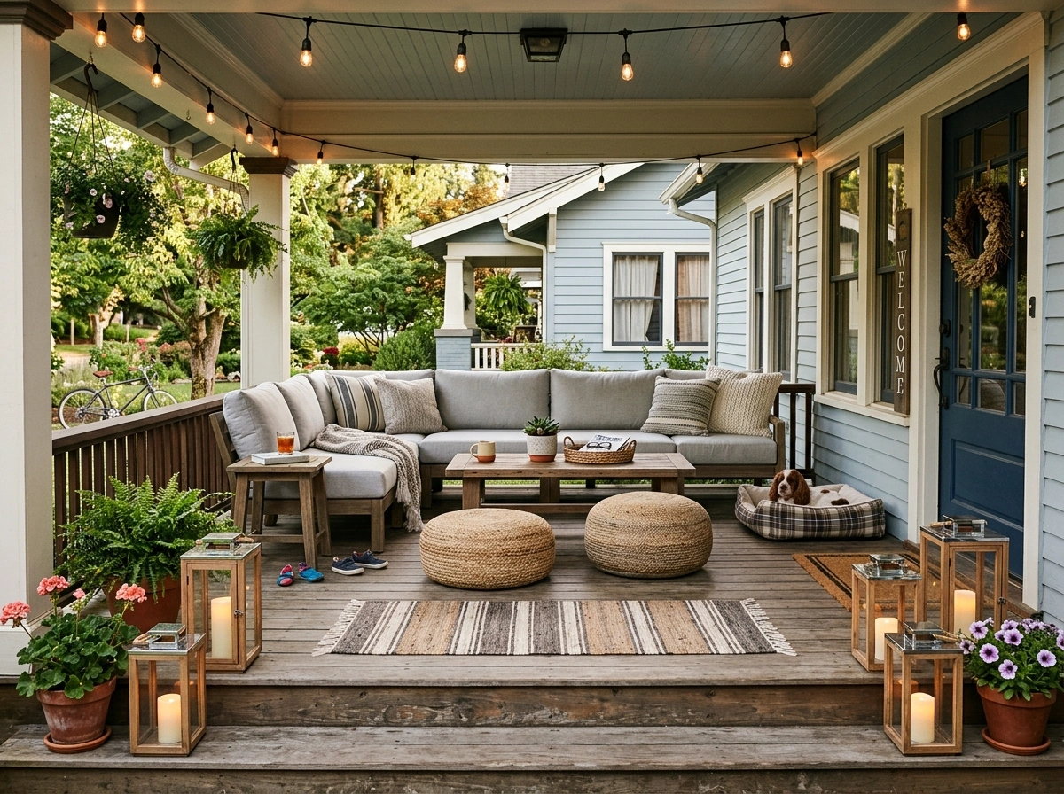 The Ultimate Family Gathering Porch