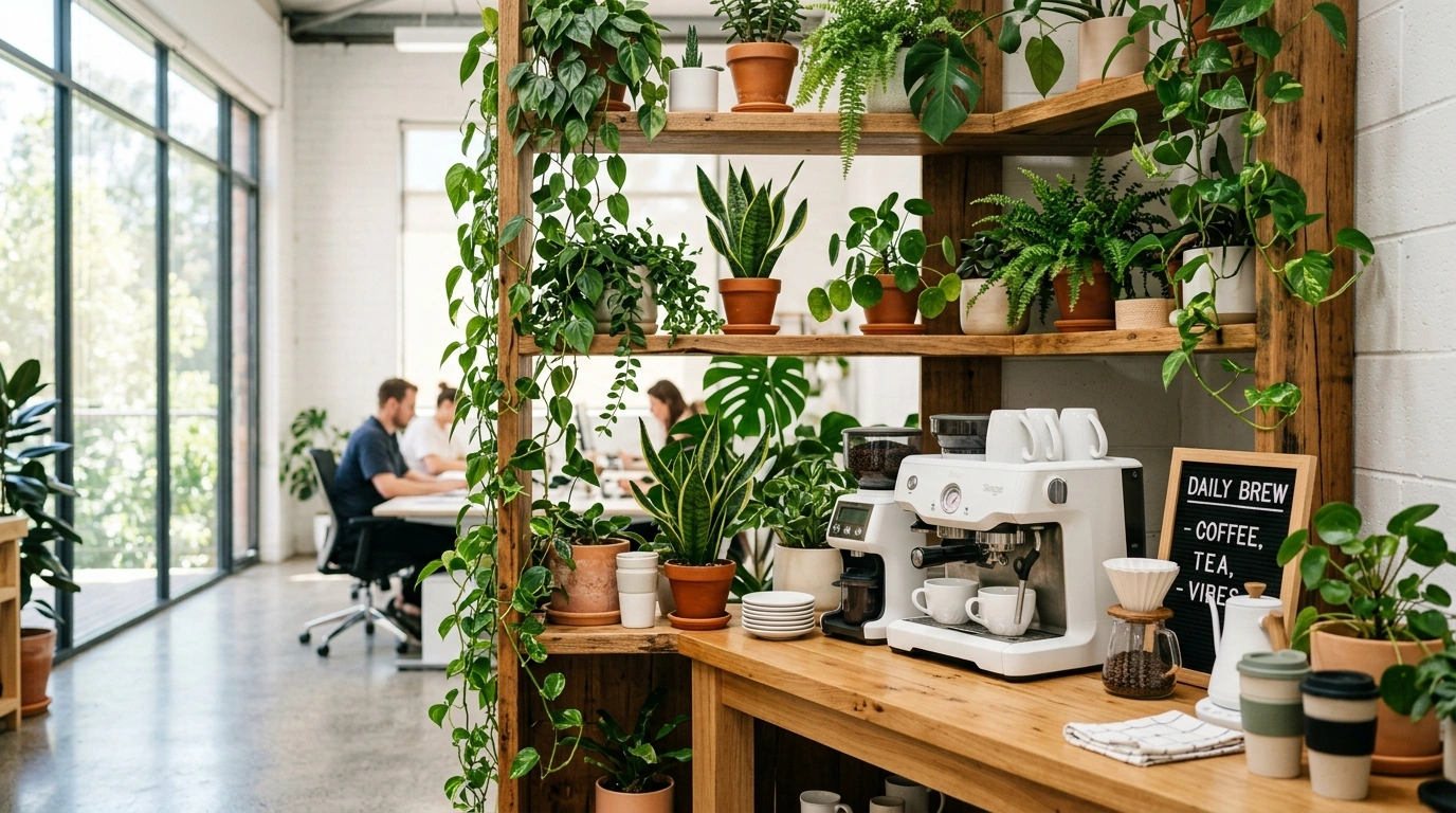 The Botanical Garden Greenery-Filled Station