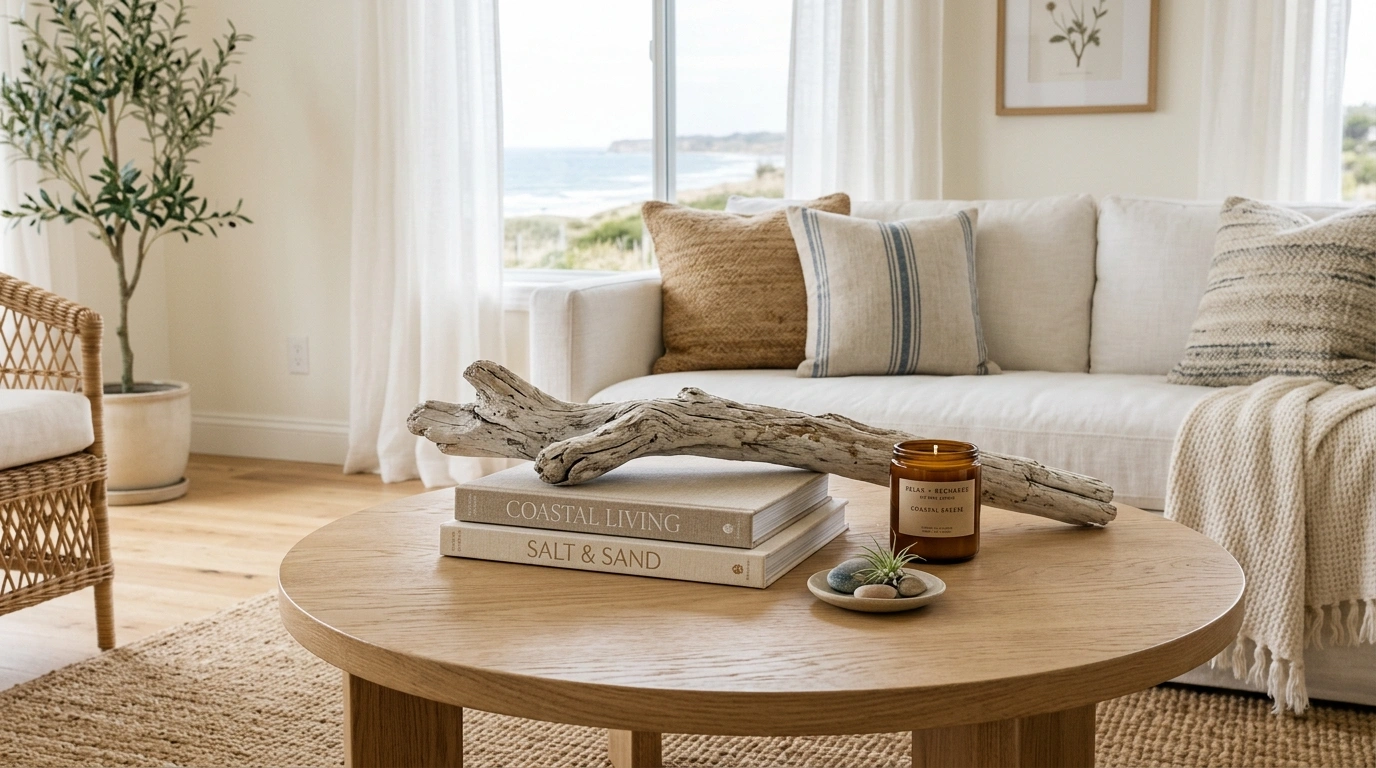 The Sculptural Driftwood Centerpiece