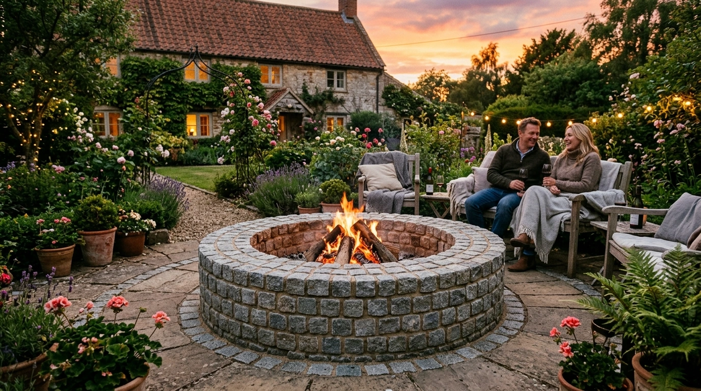 The Old-World Cobblestone Circle