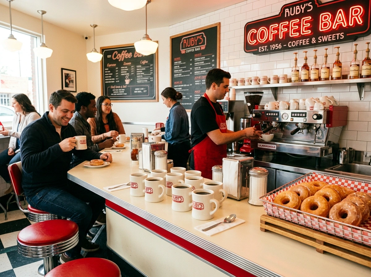 The Retro Diner Brew Corner