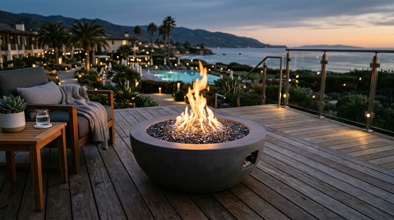 The Modern Concrete-Look Gas Bowl