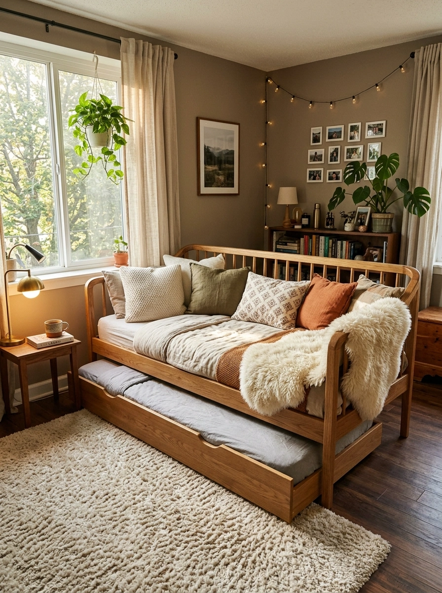 The Attic Slanted Ceiling Cozy Nest