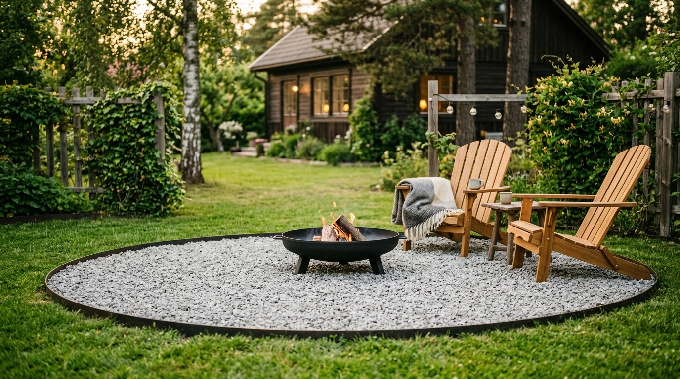 The Cozy Pea Gravel Oasis