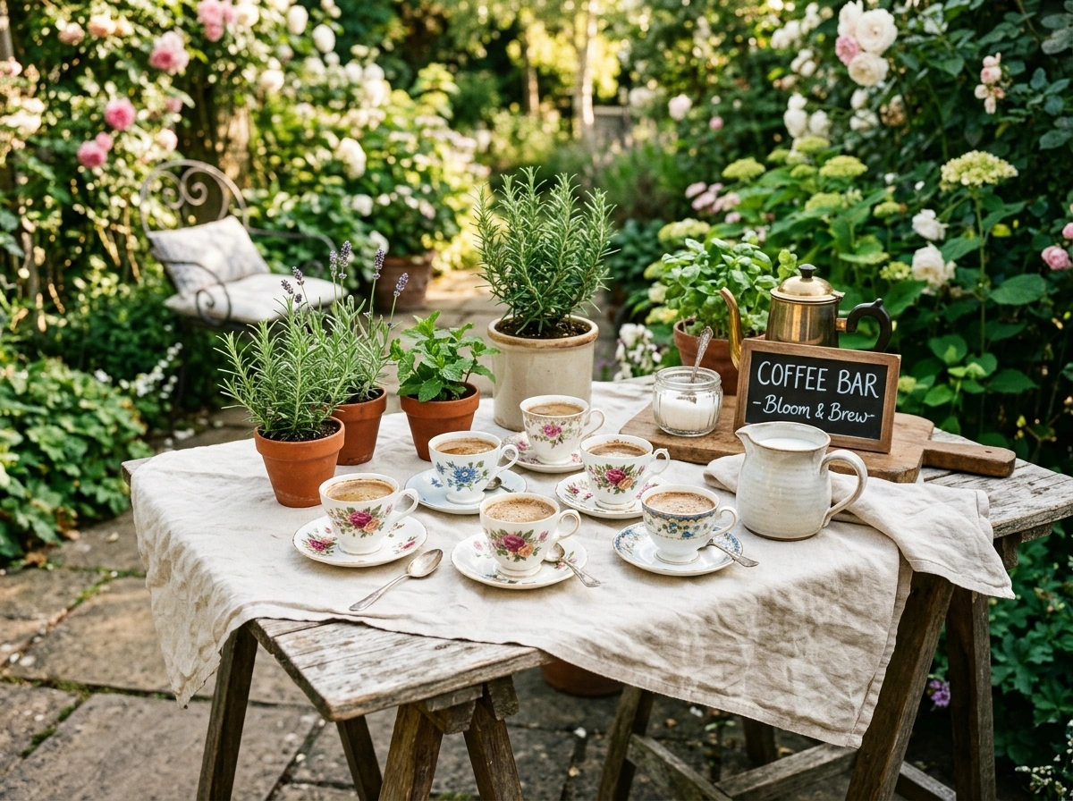The Rustic European Garden Cafe