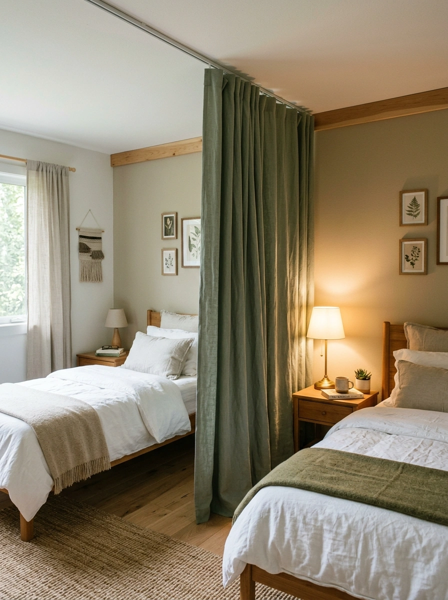 Floor-to-Ceiling Privacy Curtains
