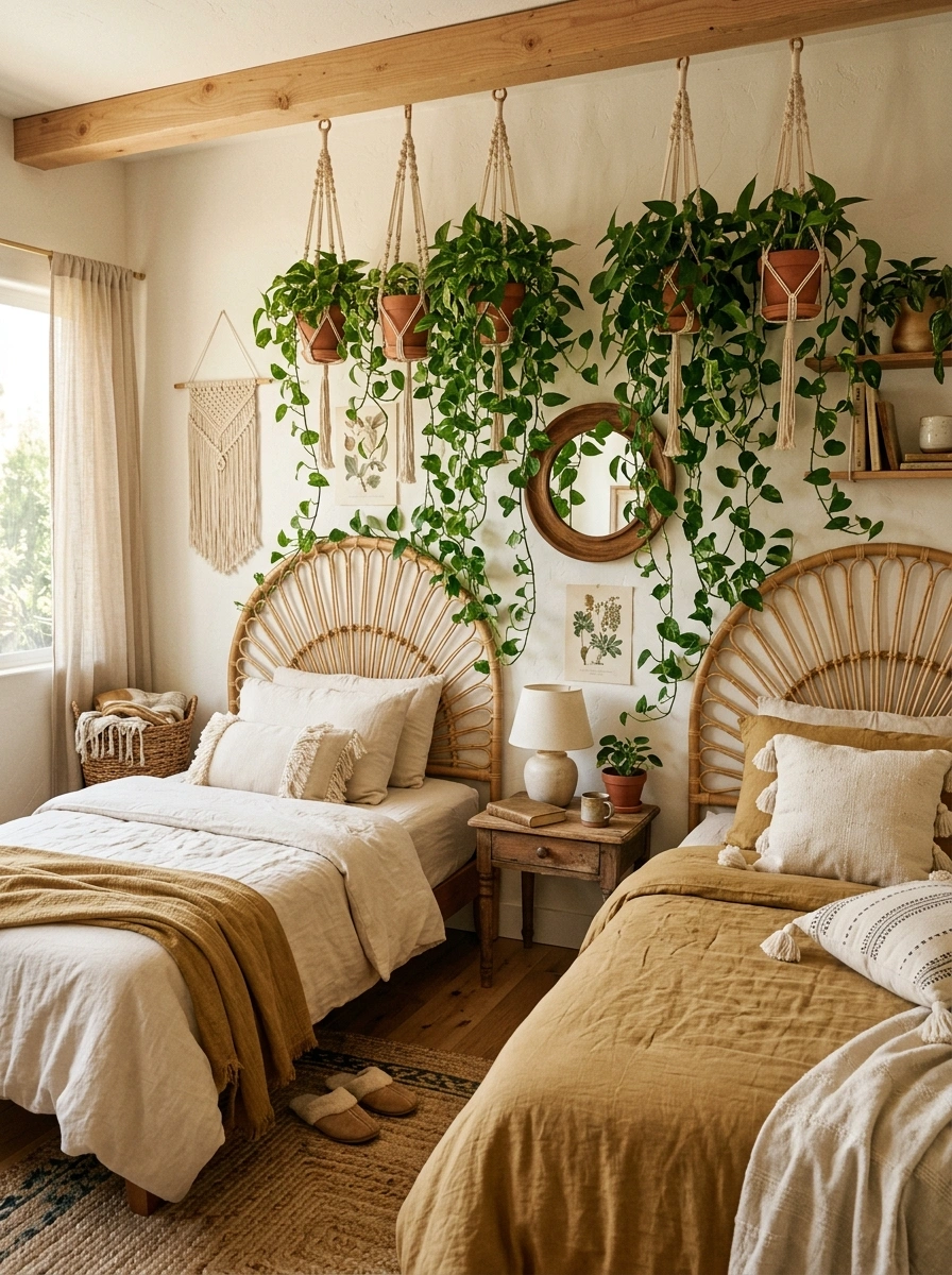 Head-to-Head Layout with a Shared Bookshelf Div...