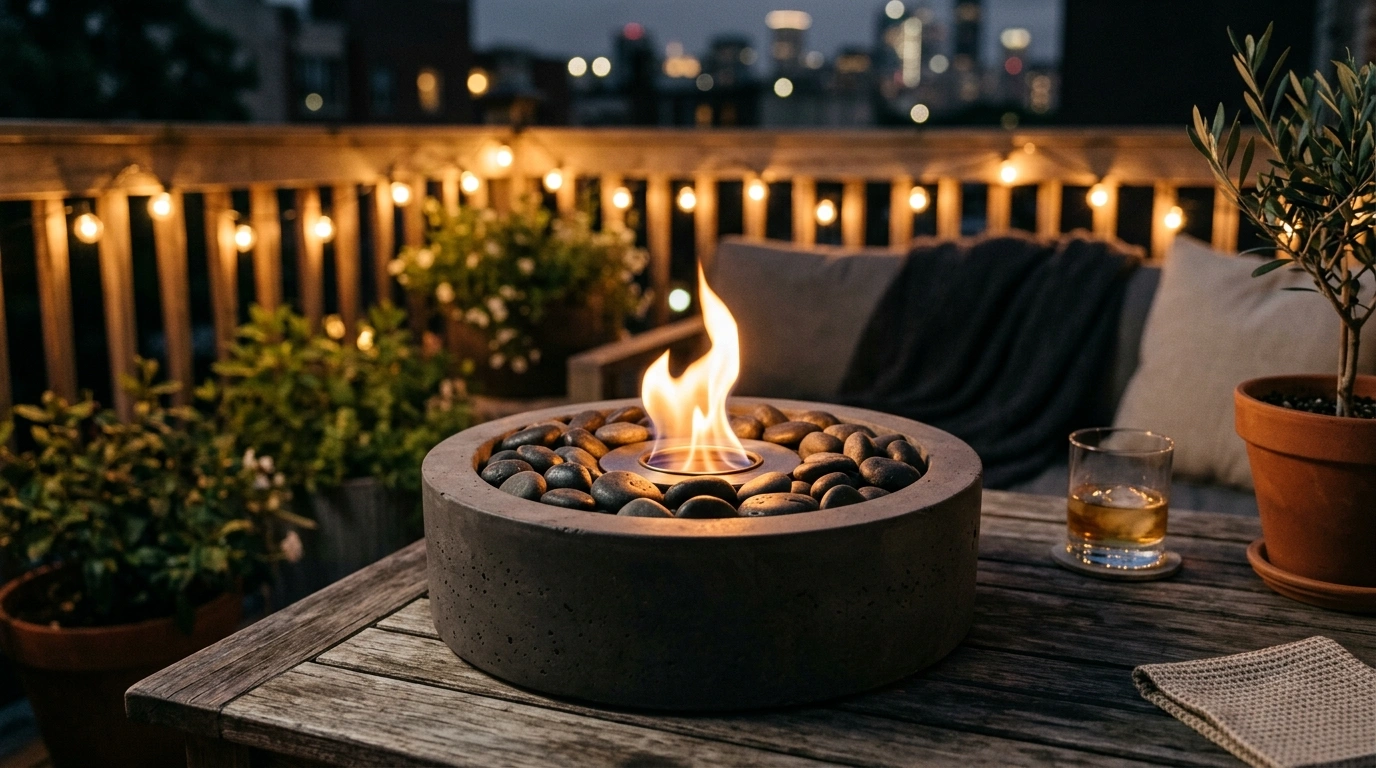 The Cozy Tabletop Fire Bowl