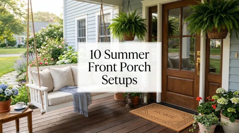 10 Summer Front Porch Setups That Totally Transform Spaces
