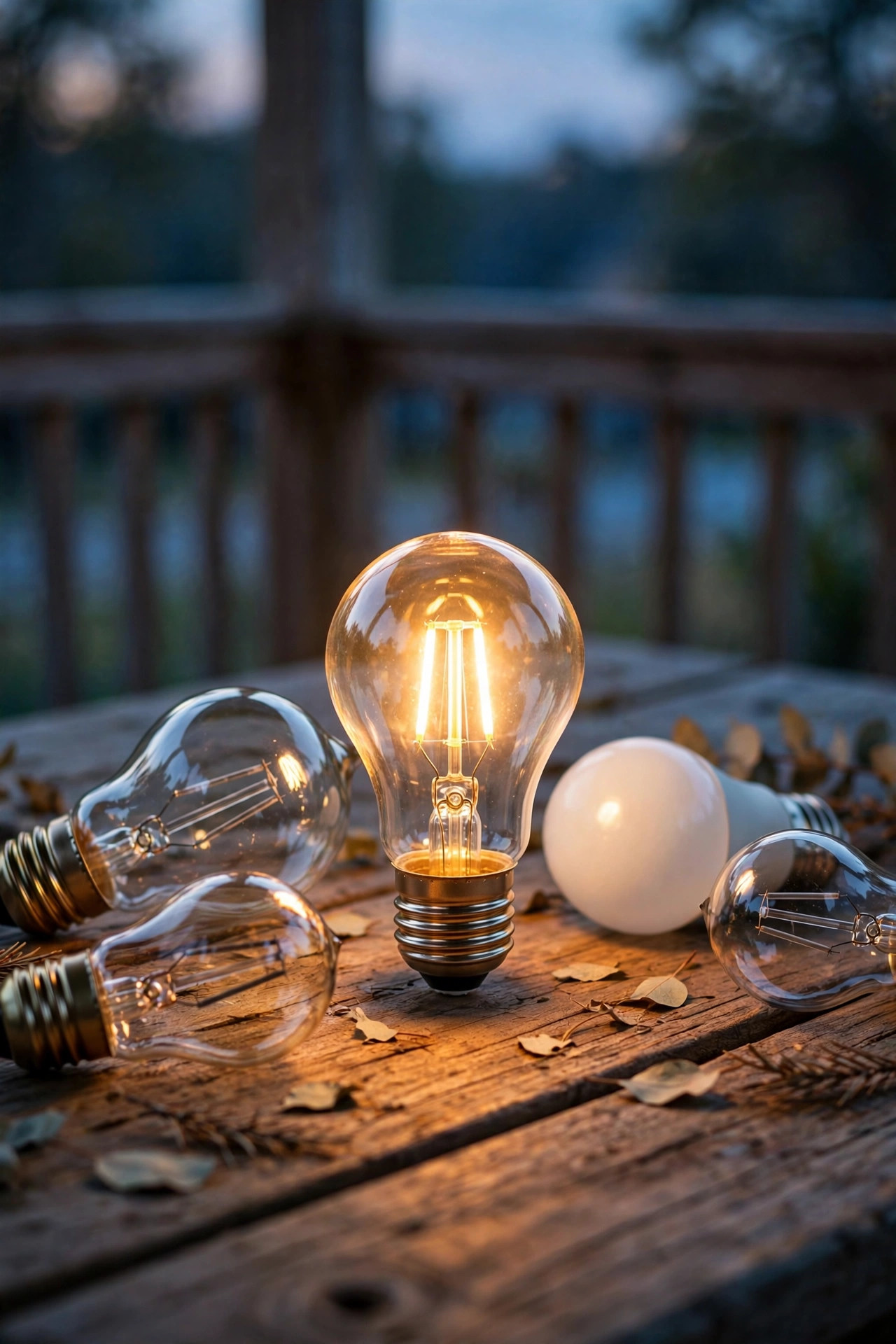 Warm 2700K LED bulbs for porch ceiling light fixtures comparison